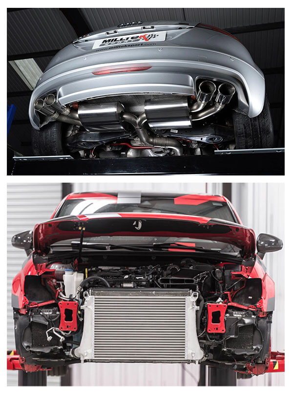 milltek intercooler & apr intercooler stage 2 tuning